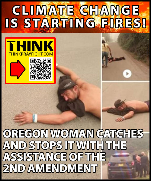 Oregon Woman Stops Climate Change from Starting Another Fire
